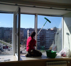 Мытье окон в однокомнатной квартире Волгоград